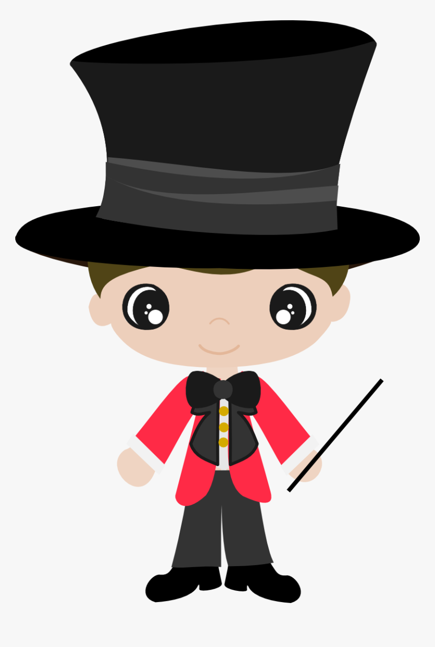 Fedora Clipart Ringmaster - Circo Dibujo Animado, HD Png Download, Free Download