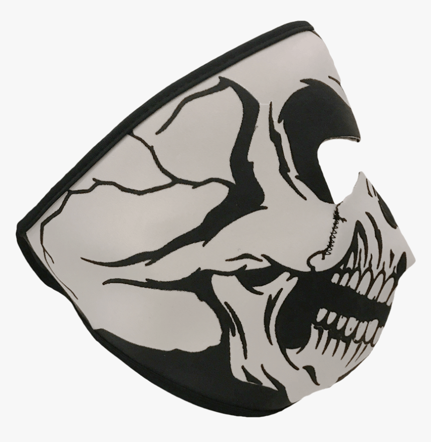 Neoprene Skull Mask"
 Class= - Mask, HD Png Download, Free Download