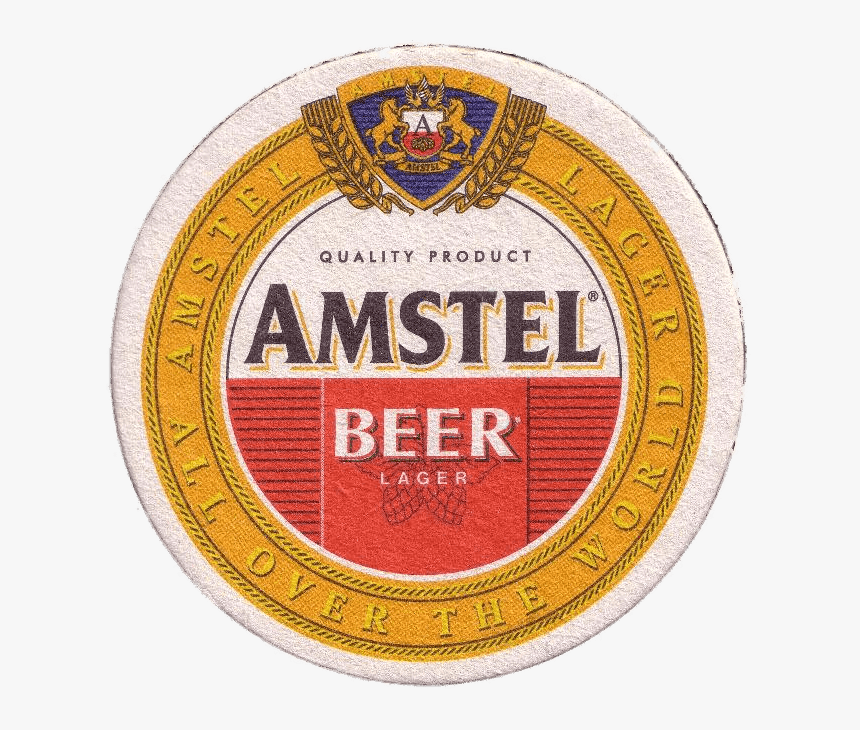 Amstel Beer Coaster Clip Arts - Beer Coaster Png, Transparent Png, Free Download