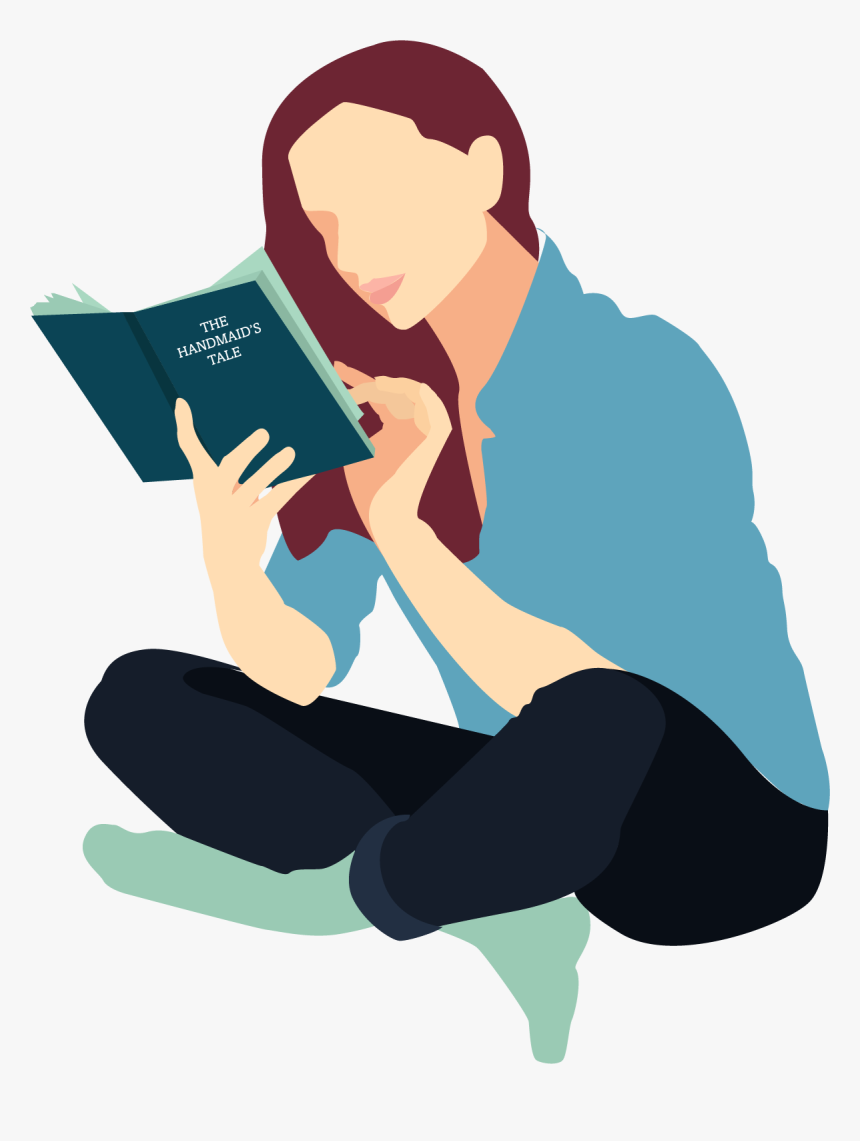Человек читает книгу рисунок