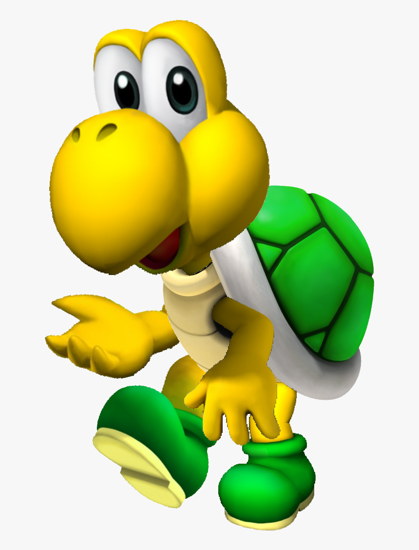 Koopa Troopa Sm3dw - Mario Golf Koopa Troopa, HD Png Download, Free Download