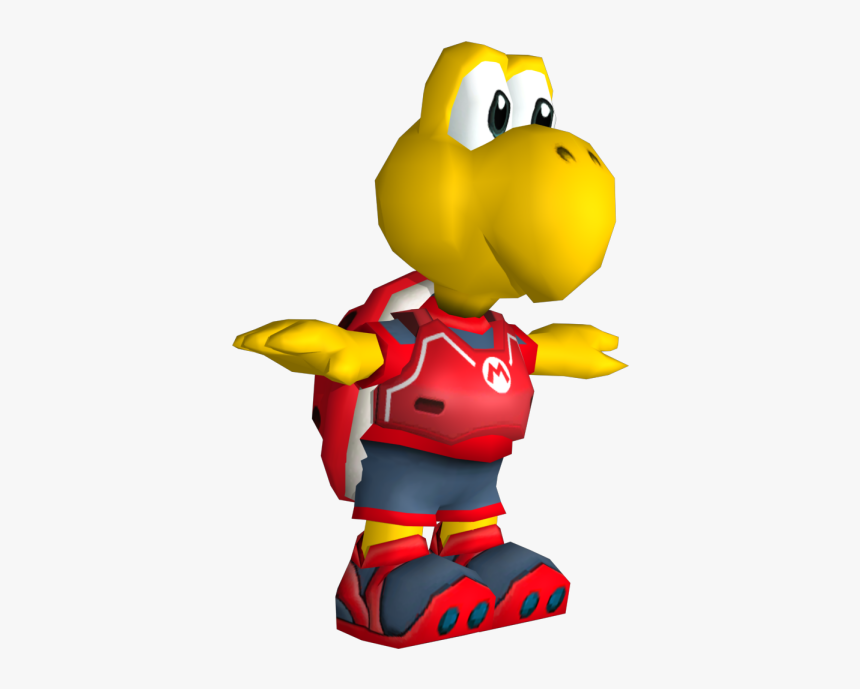 Koopa Troopa Mario Strikers Charged, HD Png Download, Free Download