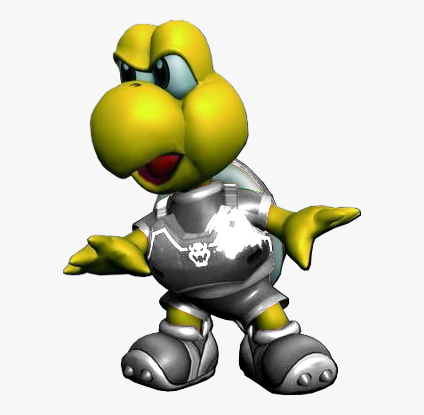 Transparent Over 9000 Png - Koopa Troopa Mario Strikers Charged, Png Download, Free Download