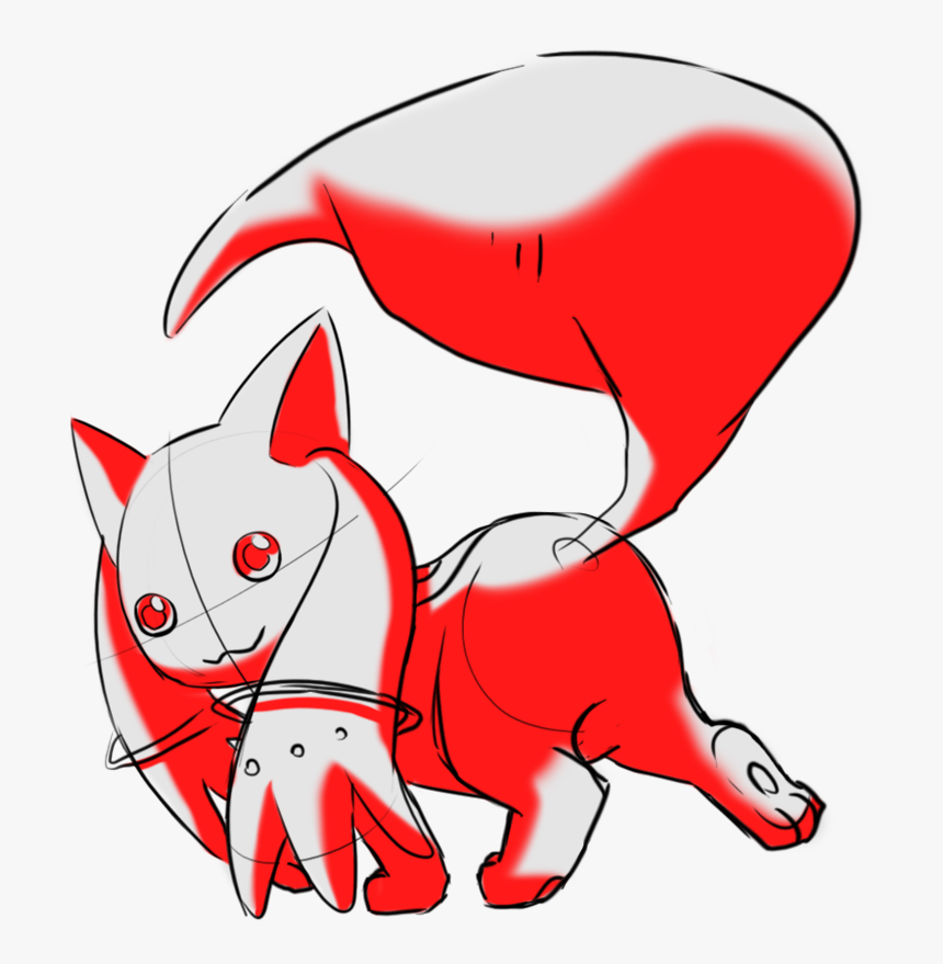 Transparent Kyubey Png - Cartoon, Png Download, Free Download