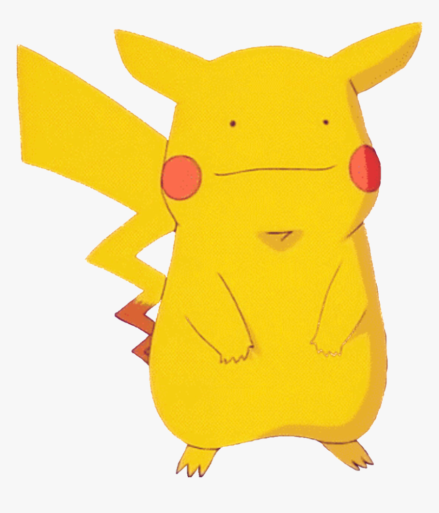 #pikachu #pokemon #ditto #yellow #aesthetic #red #freetoedit - Plush, HD Png Download, Free Download