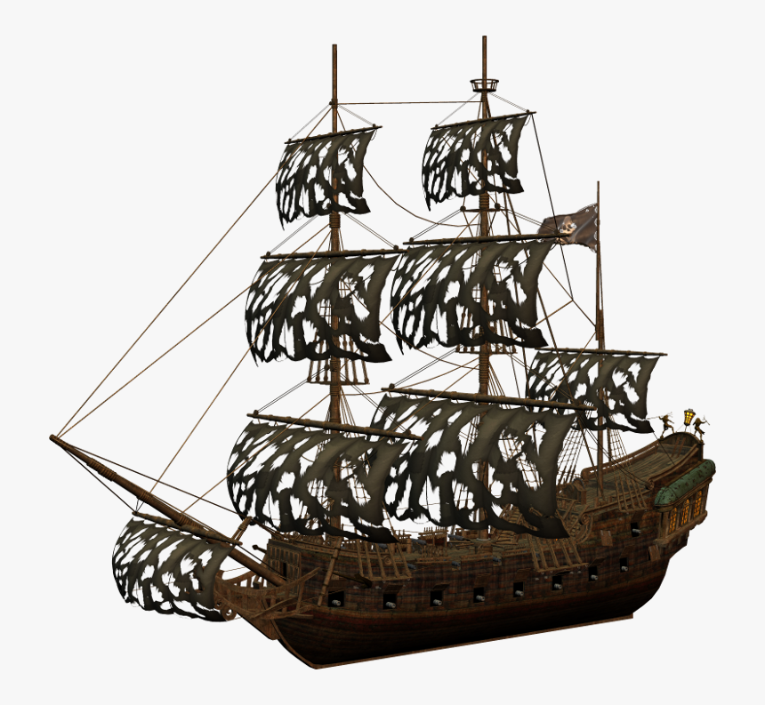 Jack Sparrow Ship Png , Png Download - Pirates Ship Png, Transparent Png, Free Download