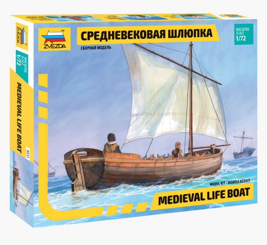 72 Medieval Life Boat - Boats From The 1600, HD Png Download, Free Download