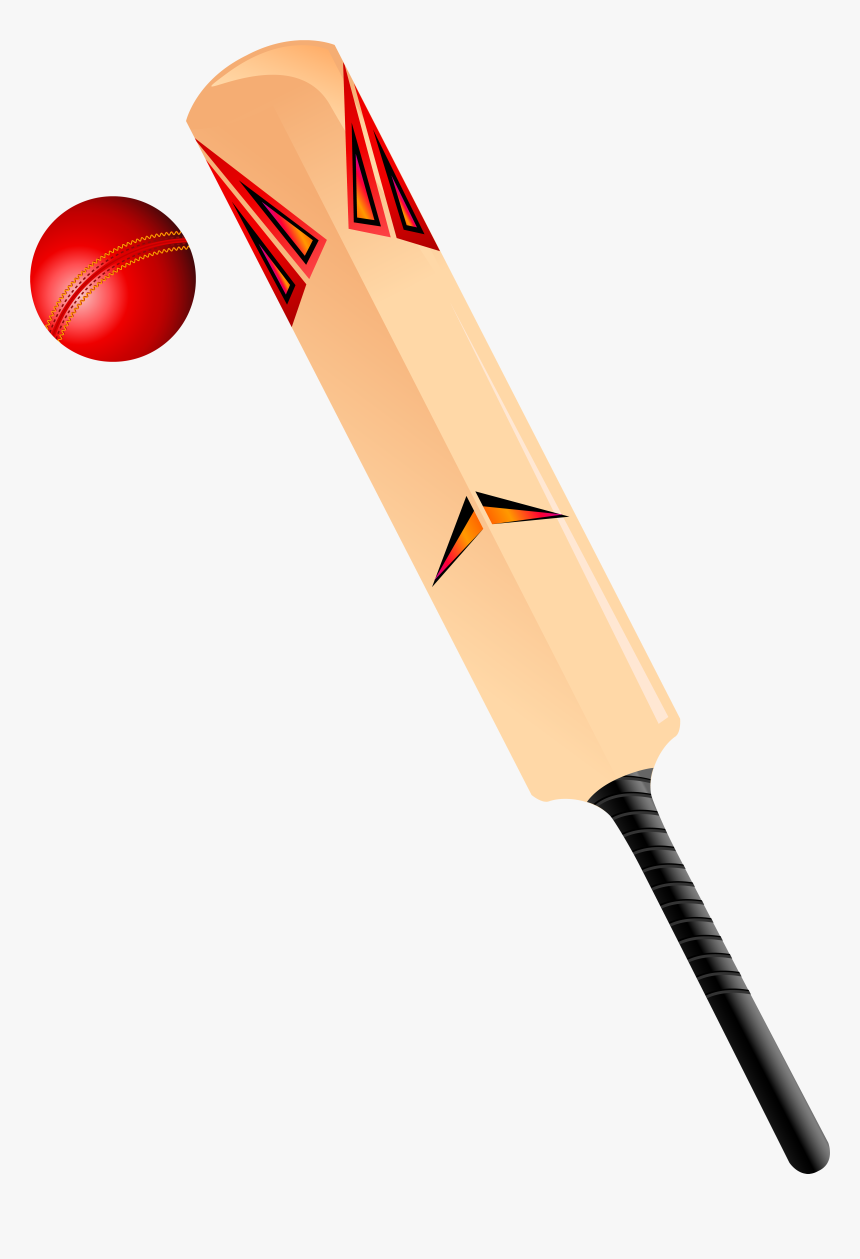 Cricket Png Clip Art Image - Bat-and-ball Games, Transparent Png, Free Download