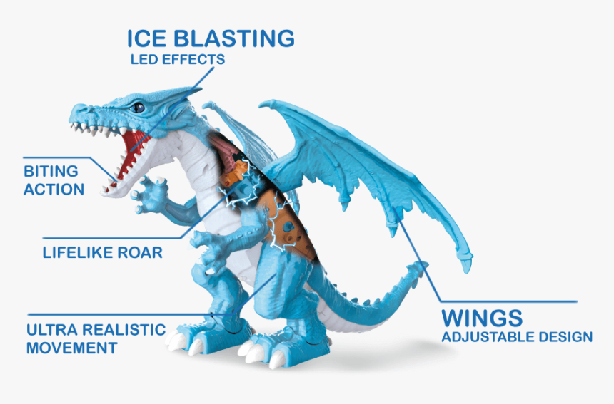 Robo Alive Ice Dragon, HD Png Download, Free Download