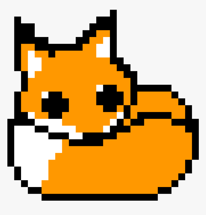 Easy Pixel Art Cat, HD Png Download, Free Download