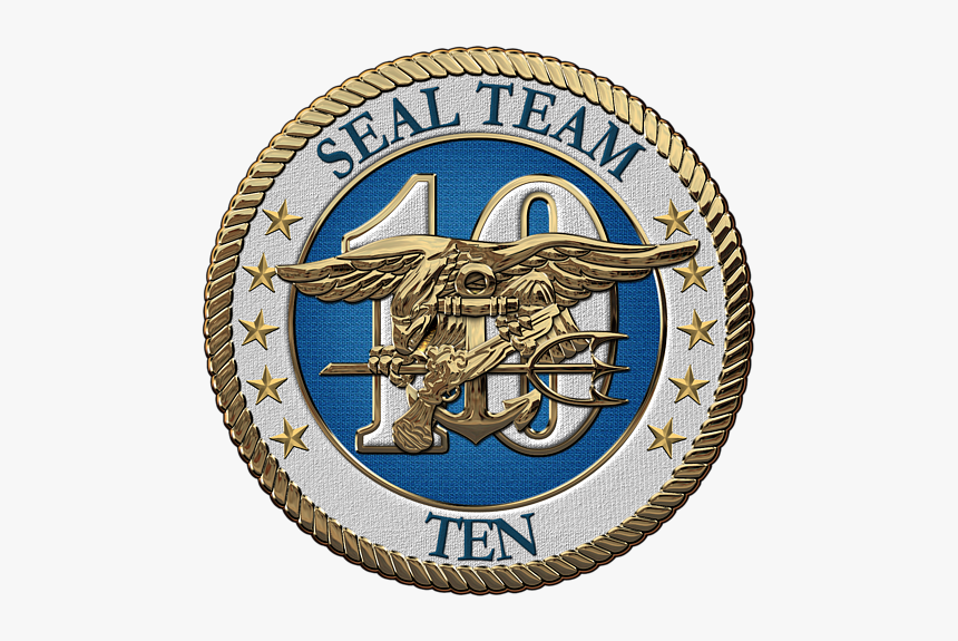 Navy Seal Team 10 Logo, HD Png Download, Free Download