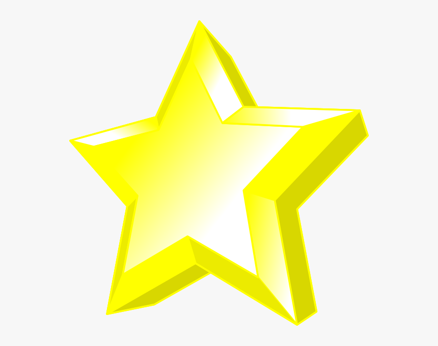 3d Star Clip Art - Graphic Design, HD Png Download, Free Download