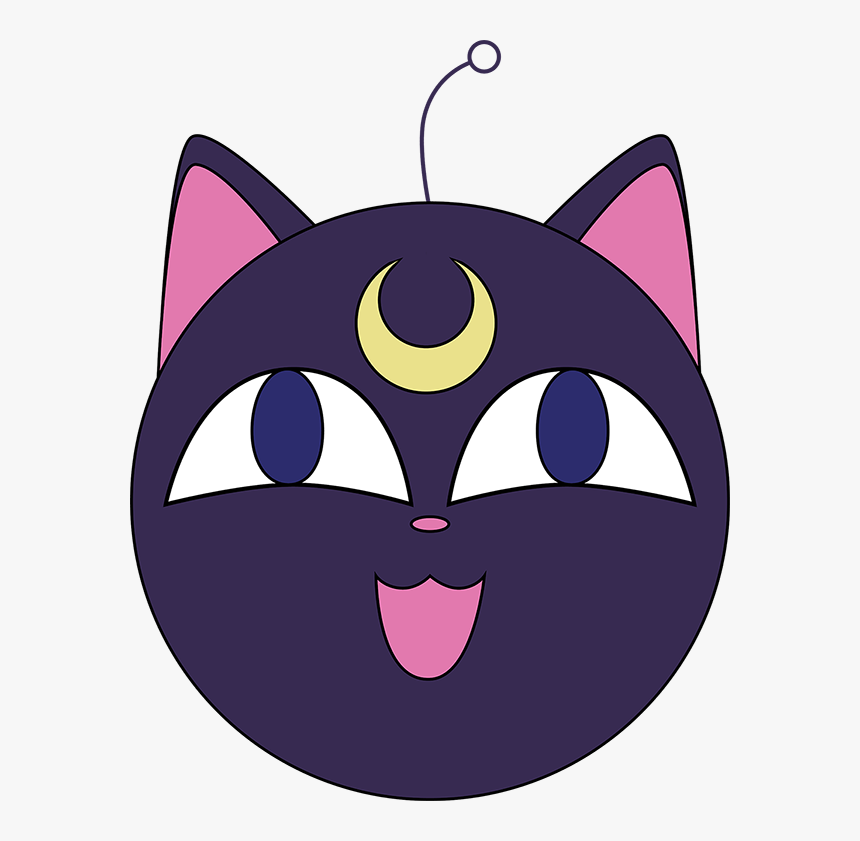 Anime Sailor Moon Luna P, HD Png Download - kindpng.