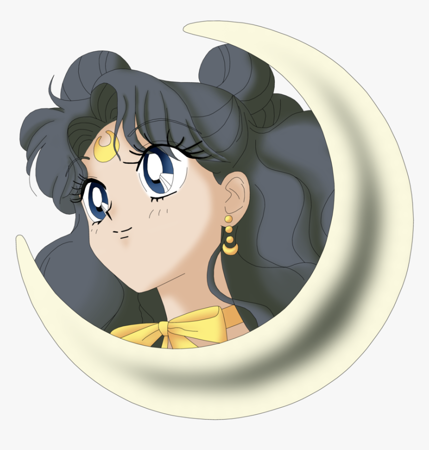 Human Luna - Sailor Moon Human Luna Transparent Background, HD Png Download, Free Download