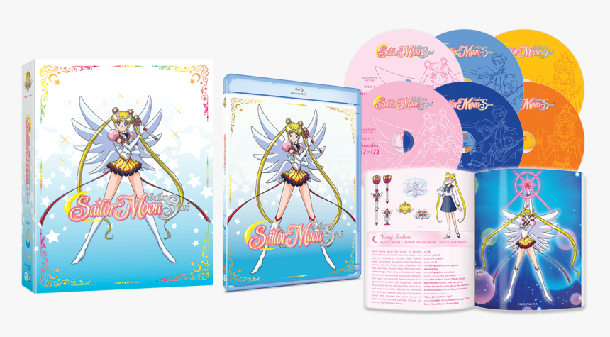 Sailor Moon Sailor Stars Blu Ray, HD Png Download, Free Download