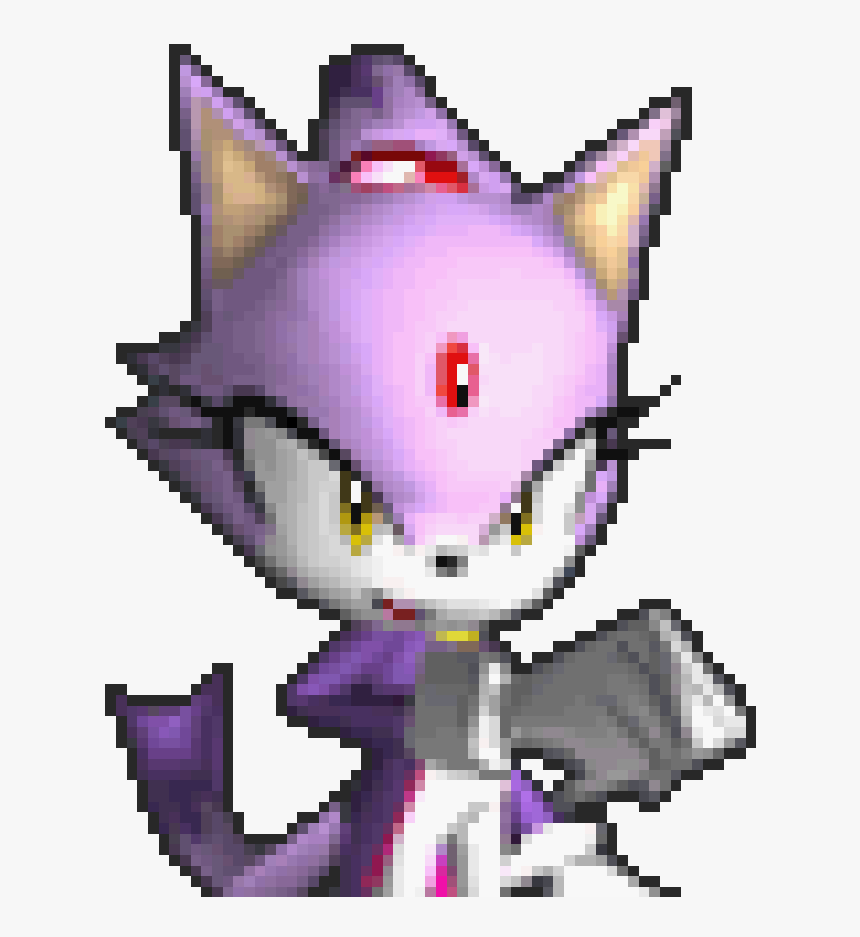 Blaze The Cat Png, Transparent Png, Free Download