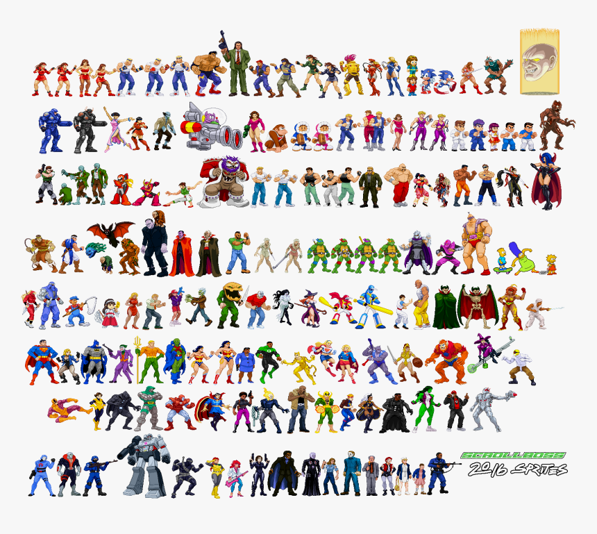 First Of All, Let"s See All Of The Sprites That Hit, HD Png Download, Free Download