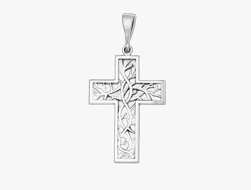 White Gold Thorn Cross, HD Png Download, Free Download