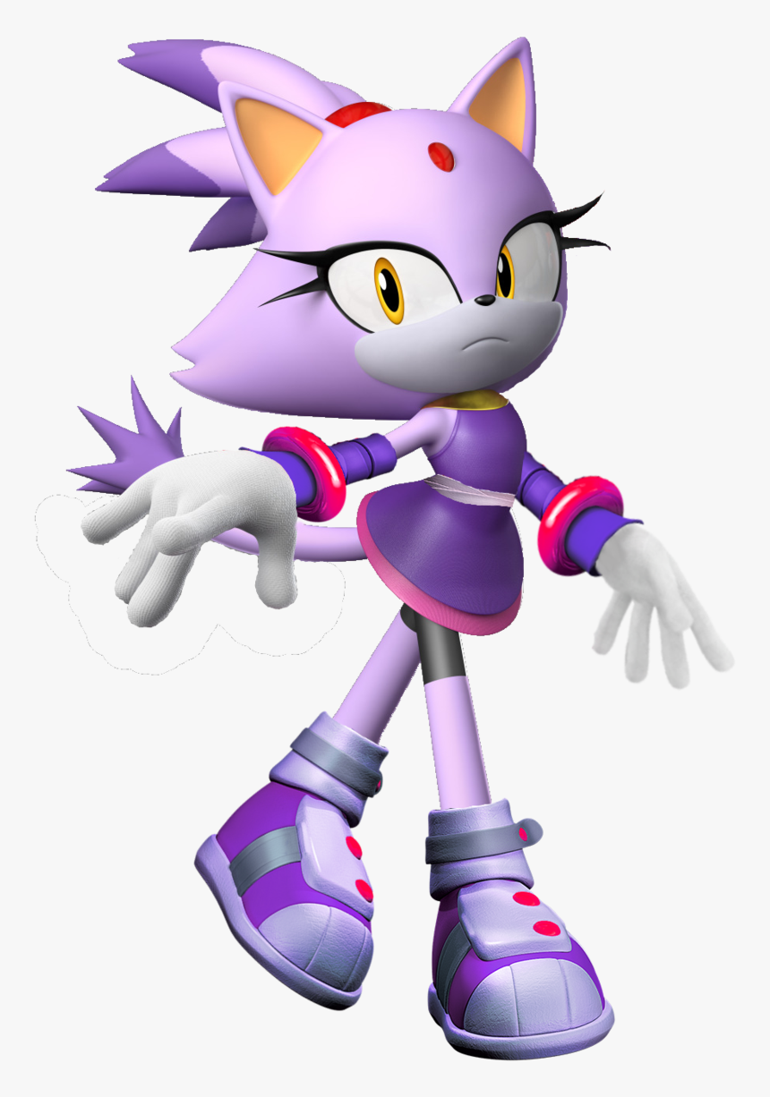 Blaze The Cat Png, Transparent Png, Free Download