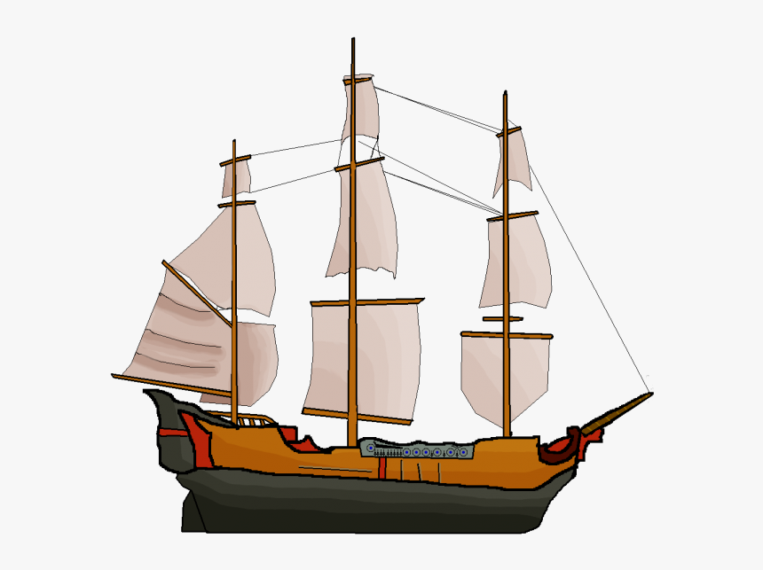 Pirate Ship Boat Piracy, HD Png Download, Free Download