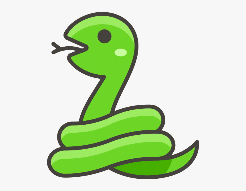 Snake Emoji Icon, HD Png Download, Free Download