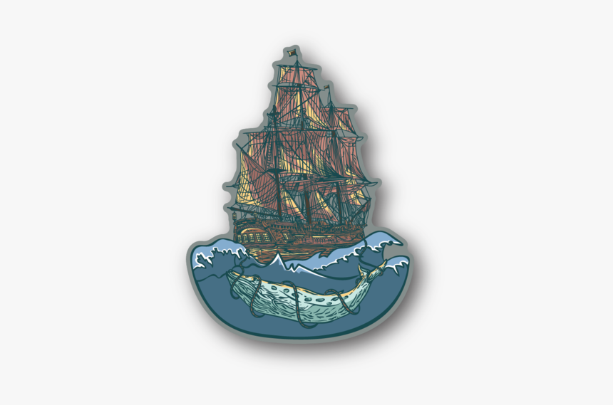 Whale Pirate Ship Sticker"

 
 Data Rimg="lazy"
 Data, HD Png Download, Free Download