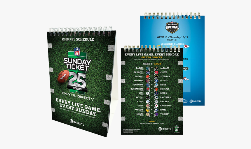 Nfl Sunday Ticket Png, Transparent Png, Free Download