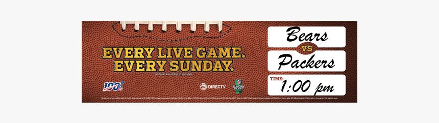 Nfl Sunday Ticket Png, Transparent Png, Free Download