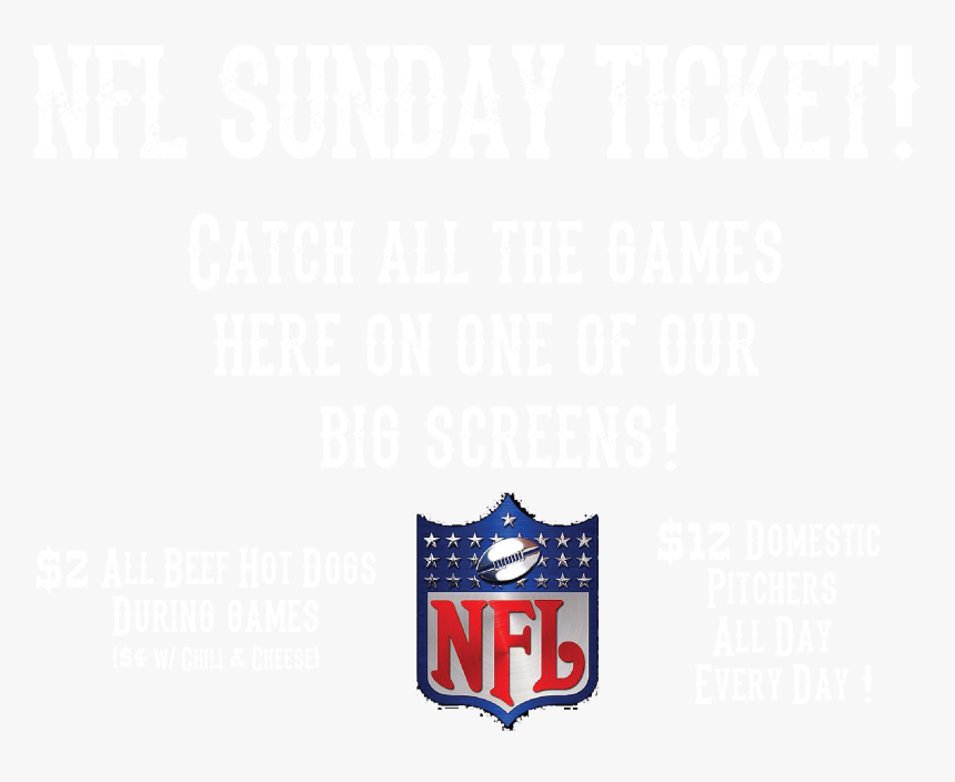 Nfl Sunday Ticket Png, Transparent Png, Free Download