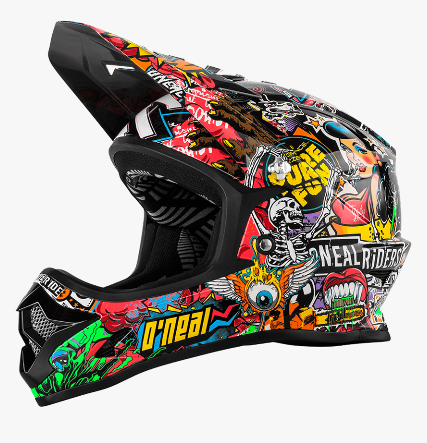 Motocross Helmet Sticker Bomb , Png Download, Transparent Png, Free Download