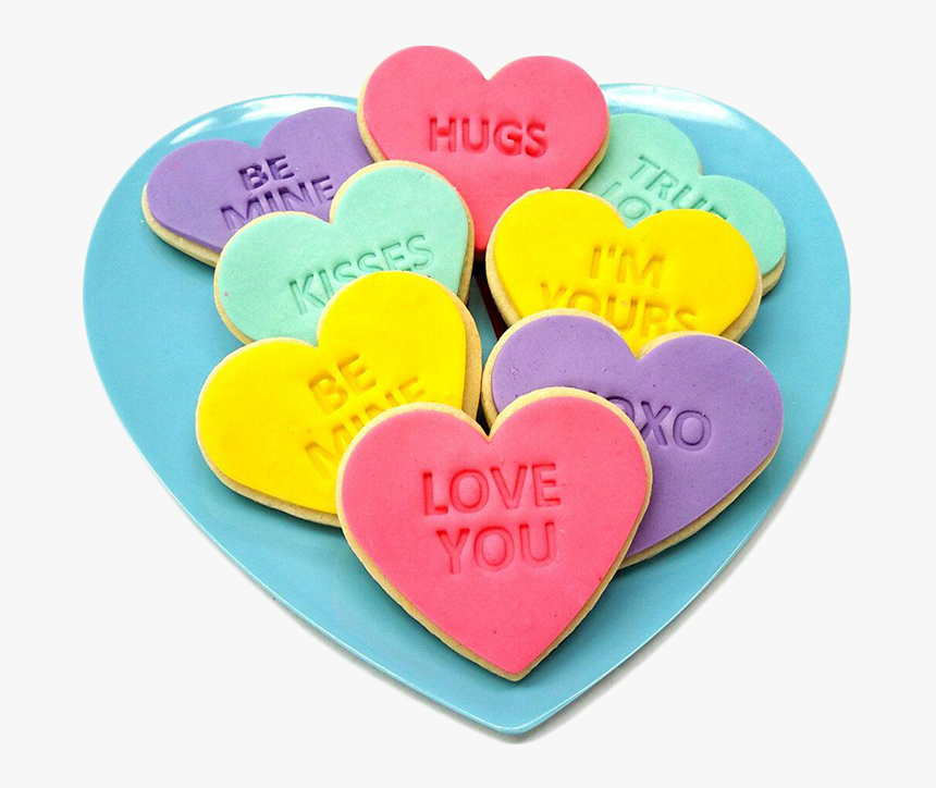 Candy Hearts Png, Transparent Png, Free Download