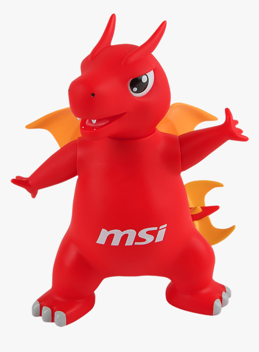 msi dragon plushie