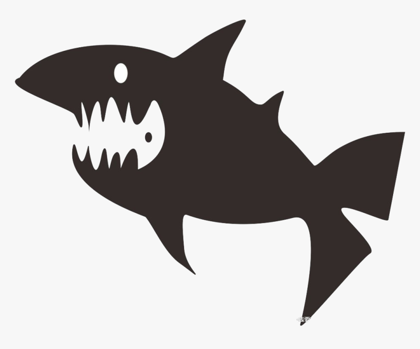 Shark Silhouette Download, HD Png Download, Free Download
