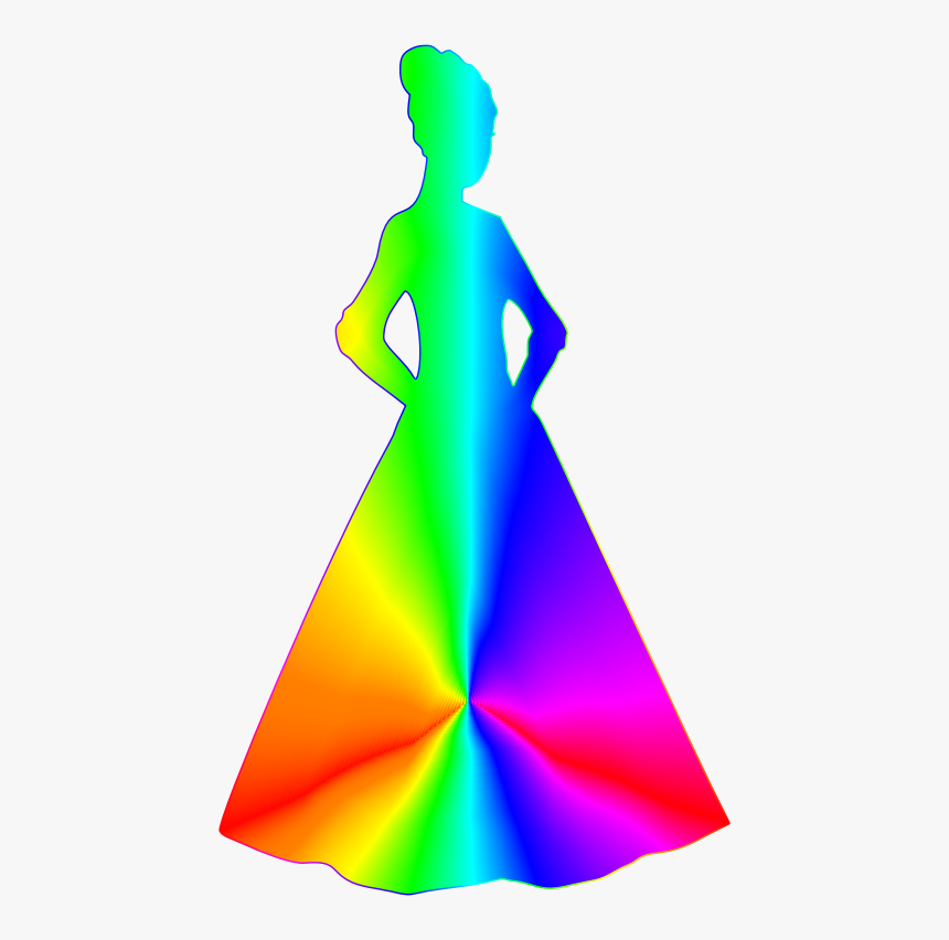 Princess Silhouette Spectrum, HD Png Download, Free Download