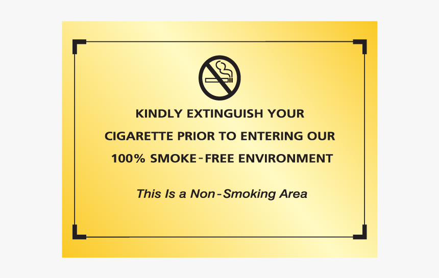 No Smoking Sign, HD Png Download, Free Download