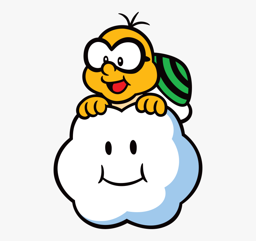 Lakitu Paper Mario, HD Png Download, Free Download