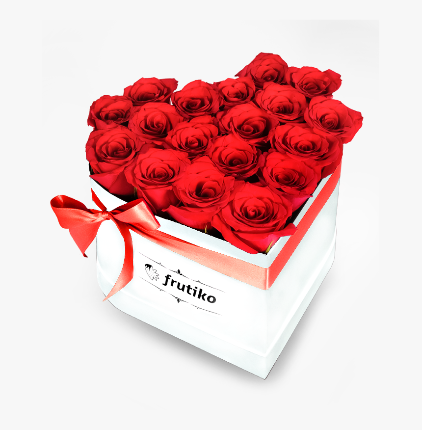 Red Roses White Heart Box, HD Png Download, Free Download