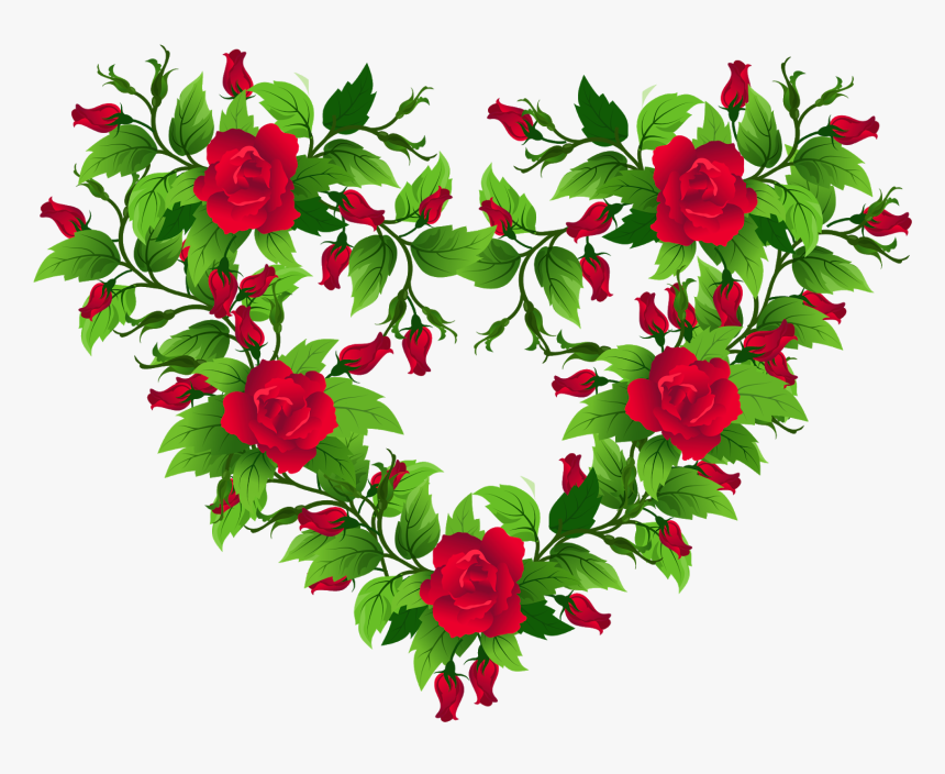 Rose Heart Png, Transparent Png, Free Download