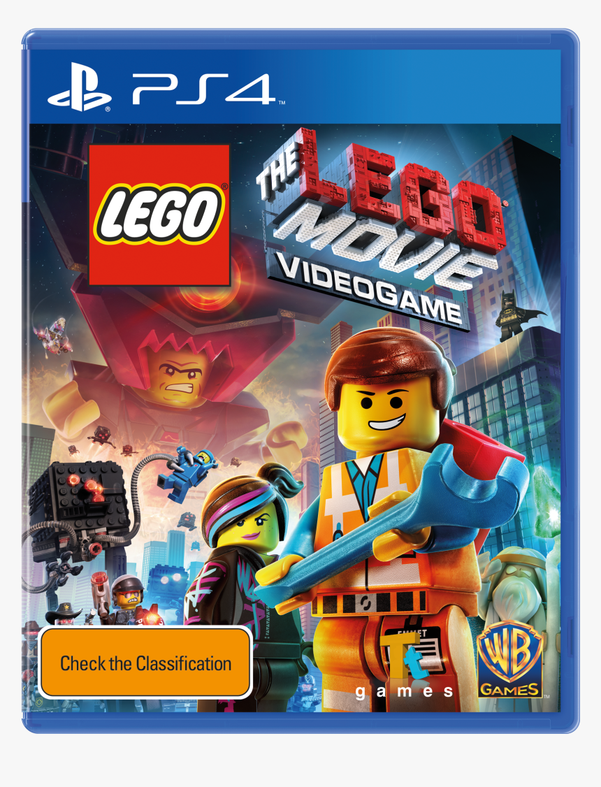 Lego-movie Ps4 Packshot 2d Anz, HD Png Download, Free Download