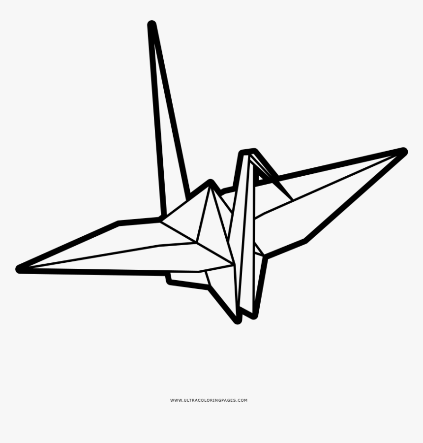 Paper Crane Png, Transparent Png, Free Download