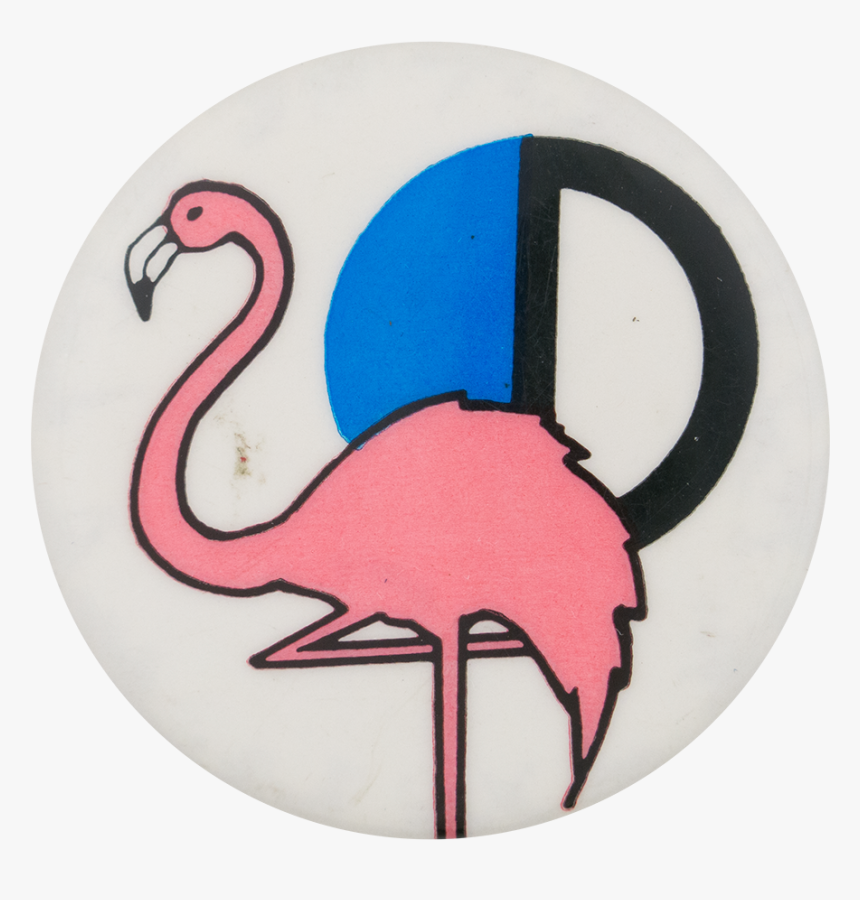 Pink Flamingo Art Button Museum, HD Png Download, Free Download