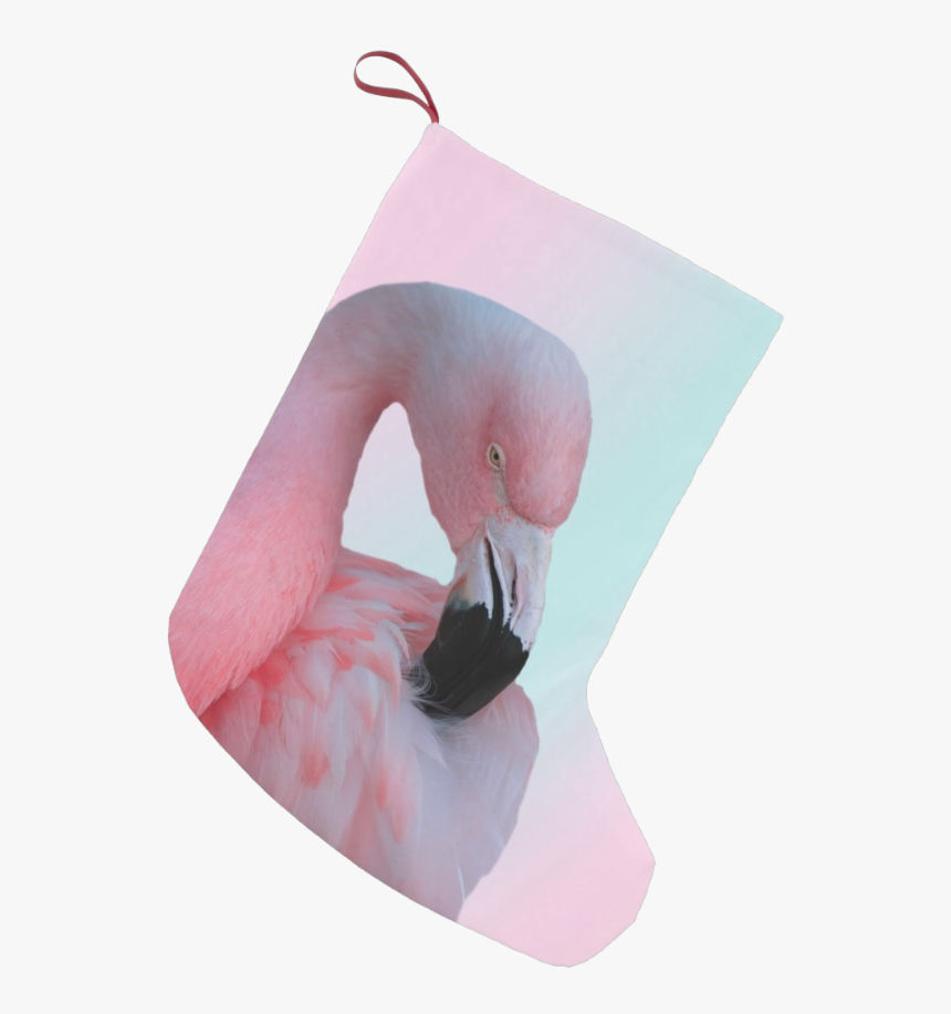 Pretty Pink Flamingo Christmas Stocking, HD Png Download, Free Download