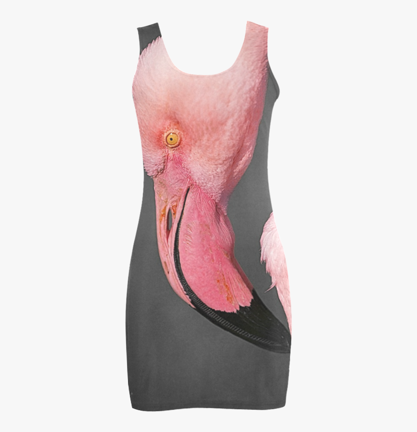 Pink Flamingo Full Frontal Medea Vest Dress, HD Png Download, Free Download