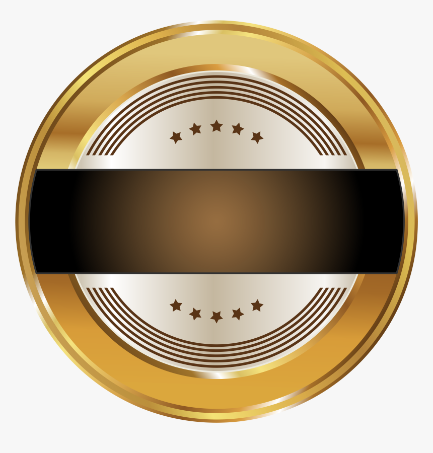 Golden Badge Png Transparent Image, Png Download, Free Download