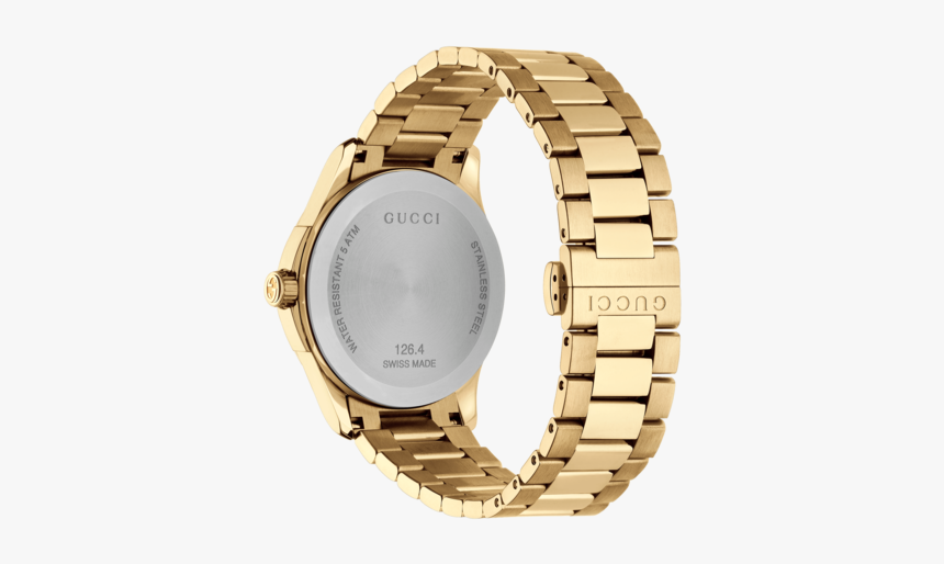 Gucci G-timeless Diamante Pattern Dial Pvd Gold Plated, HD Png Download, Free Download