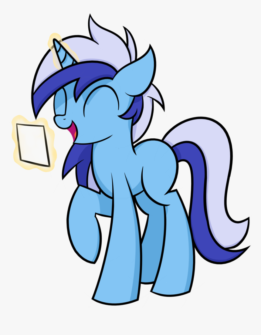 Reconprobe, Cue Card, Female, Glowing Horn, Mare, Minuette,, HD Png Download, Free Download