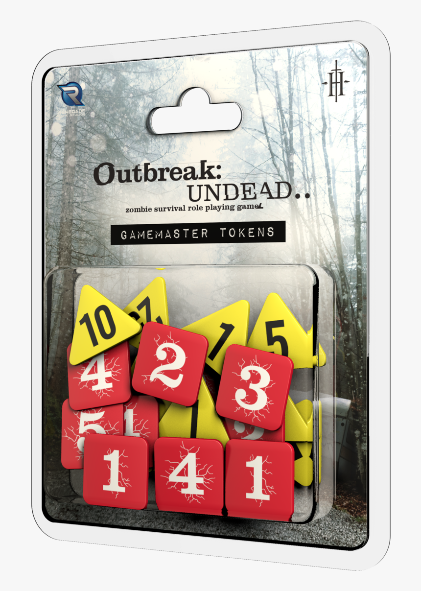 Outbreak Gm Tokens Blister Pack, HD Png Download, Free Download