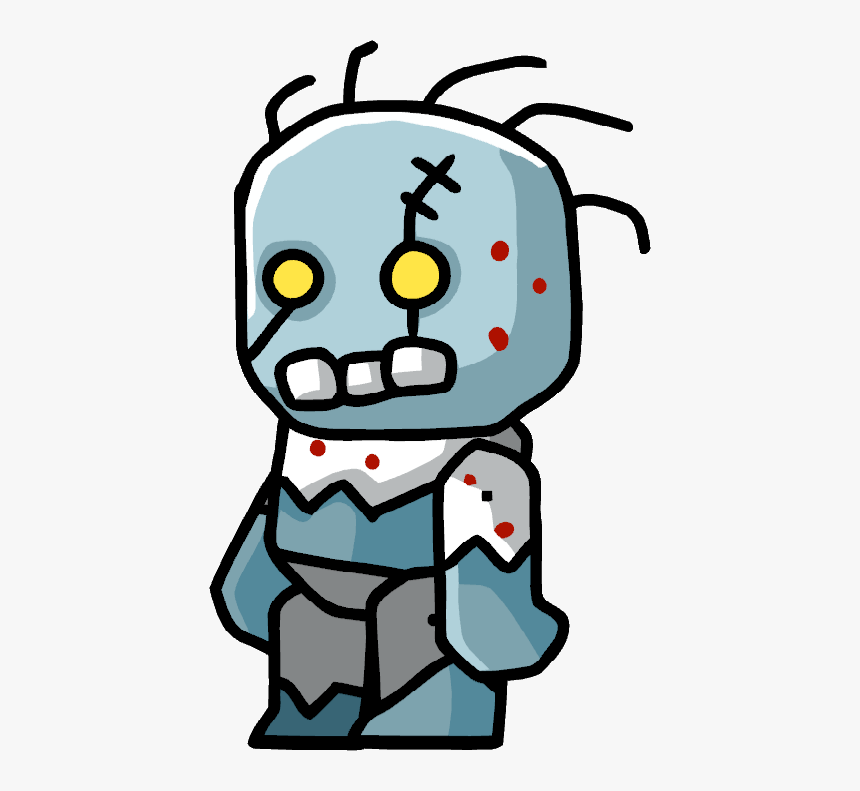 Undead Clipart Scary Robot, HD Png Download, Free Download