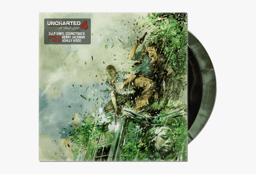 Uncharted 4 Vinyl Soundtrack 2xlp, HD Png Download, Free Download