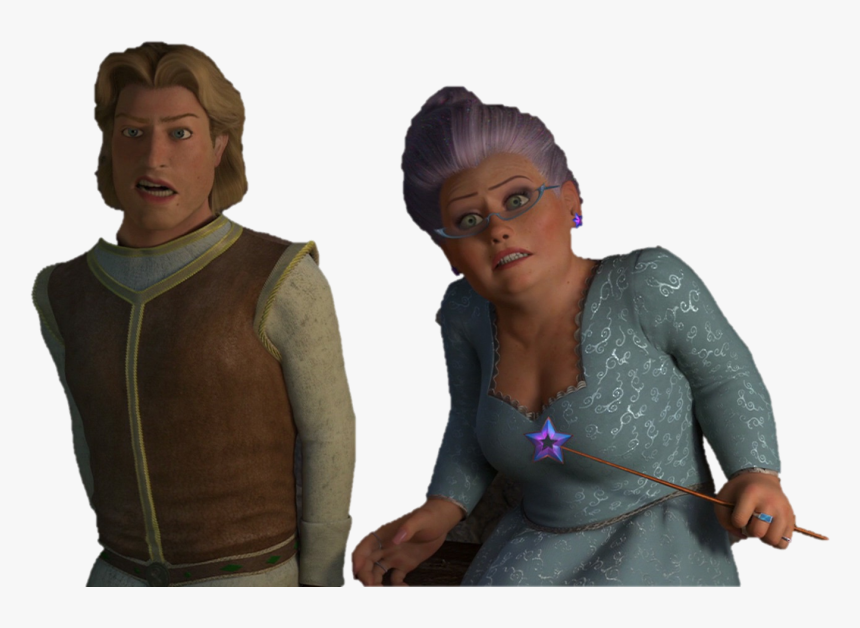 Shrek 2 Fairy Godmother And Prince Charming , Png Download, Transparent Png, Free Download